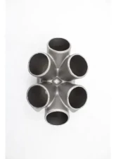 VTT Billet 6 Into 1 V-Band Small Frame 304SS Turbo Collectors                                     - VTT-FAB-COLLECTOR-6-1-V-SF-BILLET - Image 7
