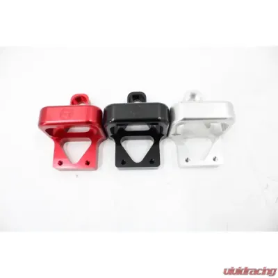 VTT 3-Port Billet Mac Solenoid Brackets - VTT-FAB-MAC-BRACKET-3-RED