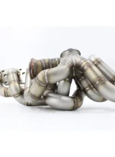 VTT Garrett Small Frame V-Band S55 Factory Control EWG Top Mount Single Turbo Manifold                                     - VTT-FAB-S55-MANIFOLD-GARRETT - Image 2