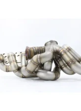 VTT Garrett Small Frame V-Band S55 Factory Control EWG Top Mount Single Turbo Manifold                                     - VTT-FAB-S55-MANIFOLD-GARRETT - Image 3
