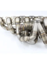 VTT Garrett Small Frame V-Band S55 Factory Control EWG Top Mount Single Turbo Manifold                                     - VTT-FAB-S55-MANIFOLD-GARRETT - Image 4