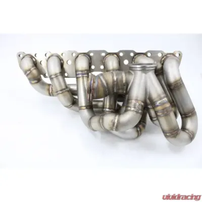 VTT Garrett Small Frame V-Band S55 Factory Control EWG Top Mount Single Turbo Manifold - VTT-FAB-S55-MANIFOLD-GARRETT