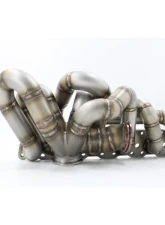 VTT Garrett Small Frame V-Band S55 Factory Control EWG Top Mount Single Turbo Manifold                                     - VTT-FAB-S55-MANIFOLD-GARRETT - Image 9