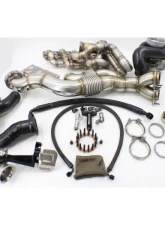 VTT 1.05 PTE Gen 2 6870 S55 Factory Control EWG Top Mount Single Turbo Kit                                     - VTT-FAB-S55-SINGLE-G2-6870-105 - Image 4