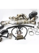 VTT 1.05 PTE Gen 2 6870 S55 Factory Control EWG Top Mount Single Turbo Kit                                     - VTT-FAB-S55-SINGLE-G2-6870-105 - Image 8