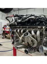 VTT Garrett GXR 45-67 & V-Band 1.01AR S58 Factory Control EWG Top Mount Single Turbo Kit                                     - VTT-FAB-S58-SINGLE-GXR-4567-101 - Image 2