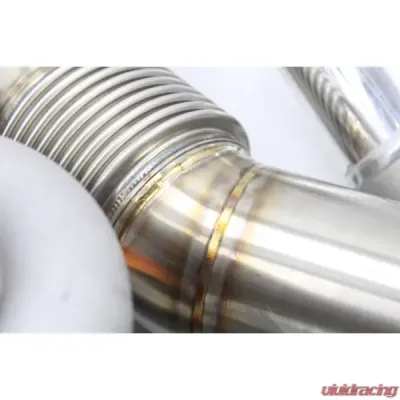 VTT Garrett GXR 45-67 & V-Band 1.01AR S58 Factory Control EWG Top Mount Single Turbo Kit - VTT-FAB-S58-SINGLE-GXR-4567-101