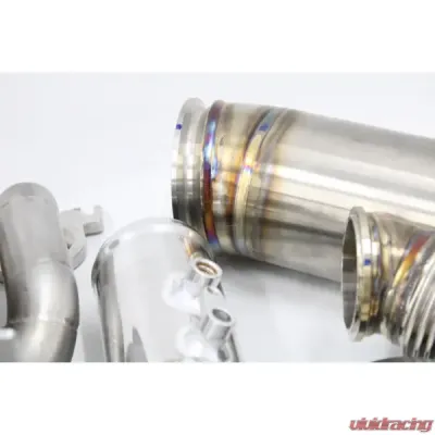 VTT Garrett GXR 45-67 & V-Band 1.01AR S58 Factory Control EWG Top Mount Single Turbo Kit - VTT-FAB-S58-SINGLE-GXR-4567-101