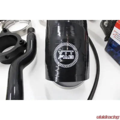 VTT Garrett GXR 45-67 & V-Band 1.01AR S58 Factory Control EWG Top Mount Single Turbo Kit - VTT-FAB-S58-SINGLE-GXR-4567-101