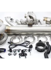 VTT Garrett GXR 45-67 & V-Band 1.01AR S58 Factory Control EWG Top Mount Single Turbo Kit                                     - VTT-FAB-S58-SINGLE-GXR-4567-101 - Image 19