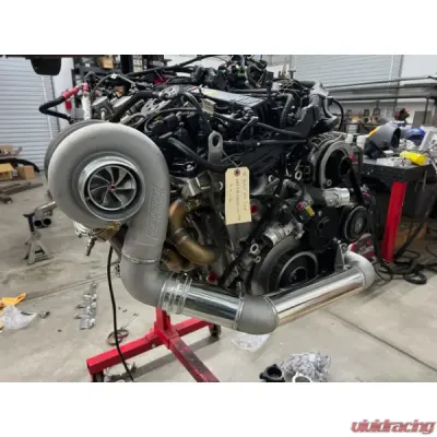 VTT Garrett GXR 45-67 & V-Band 1.01AR S58 Factory Control EWG Top Mount Single Turbo Kit - VTT-FAB-S58-SINGLE-GXR-4567-101