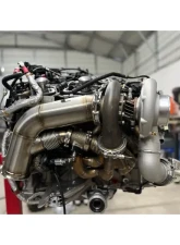 VTT Garrett GXR 45-67 & V-Band 1.01AR S58 Factory Control EWG Top Mount Single Turbo Kit                                     - VTT-FAB-S58-SINGLE-GXR-4567-101 - Image 9