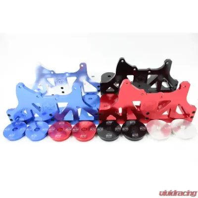 VTT Billet Differential Lock Down Kit BMW G80 2021-2024 - VTT-G8X-LOCKDOWN-RED