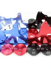 VTT Billet Differential Lock Down Kit BMW G80 2021-2024                                     - VTT-G8X-LOCKDOWN-RED - Image 4