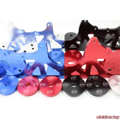 VTT Billet Differential Lock Down Kit BMW G80 2021-2024 - VTT-G8X-LOCKDOWN-RED
