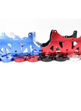 VTT Billet Differential Lock Down Kit BMW G80 2021-2024                                     - VTT-G8X-LOCKDOWN-RED - Image 5