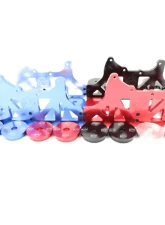 VTT Billet Differential Lock Down Kit BMW G80 2021-2024                                     - VTT-G8X-LOCKDOWN-RED - Image 7