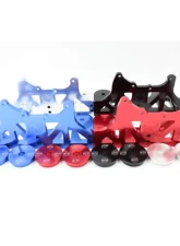 VTT Billet Differential Lock Down Kit BMW G80 2021-2024                                     - VTT-G8X-LOCKDOWN-RED - Image 8