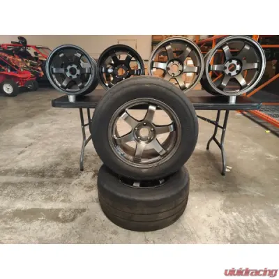 VTT Drag Pack Wheels 17x10 5x112 40 Bronze BMW E/F/G-Series 1987-2025 - VTT-ROTA-DRAG-PACK-17-112-ET40-BZ