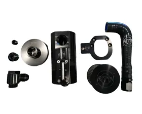 VTT Cap w/-10 ORB Plug & VTA Catch Can S55 PCV Delete Kit