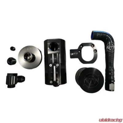 VTT Cap w/-10 ORB Plug & VTA Catch Can S55 PCV Delete Kit - VTT-S55-PCV-CAP-CC-VTA