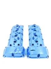 VTT Billet CNC Valve Cover Set BMW S65 3 Series E9X 2006-2013                                     - VTT-S65-BILLET-VALVECOVER-BLUE - Image 7
