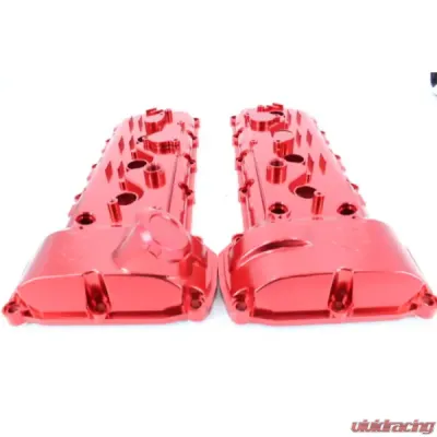 VTT Billet CNC Valve Cover Set BMW S65 3 Series E9X 2006-2013 - VTT-S65-BILLET-VALVECOVER-RED