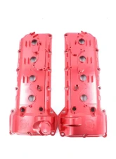 VTT Billet CNC Valve Cover Set BMW S65 3 Series E9X 2006-2013                                     - VTT-S65-BILLET-VALVECOVER-RED - Image 4