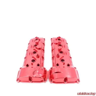 VTT Billet CNC Valve Cover Set BMW S65 3 Series E9X 2006-2013 - VTT-S65-BILLET-VALVECOVER-RED