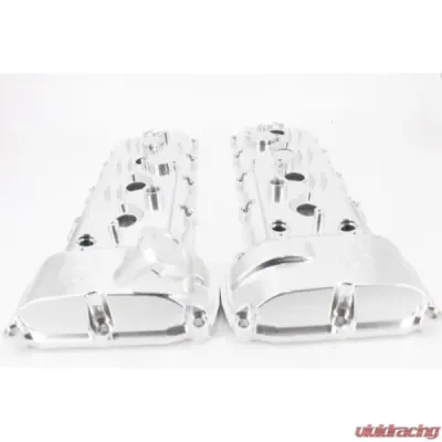 VTT Billet CNC Valve Cover Set BMW S65 3 Series E9X 2006-2013 - VTT-S65-BILLET-VALVECOVER-SIL