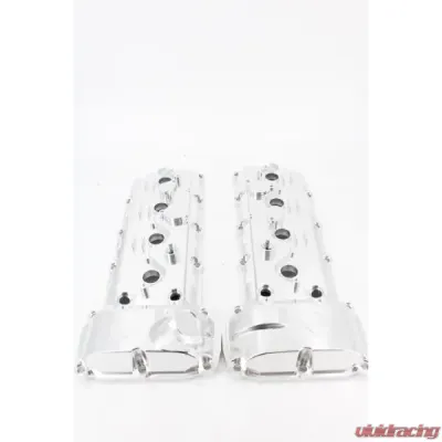 VTT Billet CNC Valve Cover Set BMW S65 3 Series E9X 2006-2013 - VTT-S65-BILLET-VALVECOVER-SIL