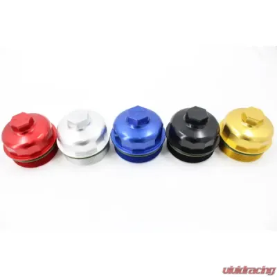 VTT Billet Oil Filter Housing Cap BMW S65 - VTT-S65-FILTER-BLK