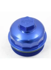 VTT Billet Oil Filter Housing Cap BMW S65                                     - VTT-S65-FILTER-BLUE - Image 10