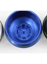 VTT Billet Oil Filter Housing Cap BMW S65                                     - VTT-S65-FILTER-BLUE - Image 2