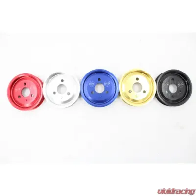 VTT Billet Power Steering Pulley BMW S65 - VTT-S65-PS-PULLEY-BLK