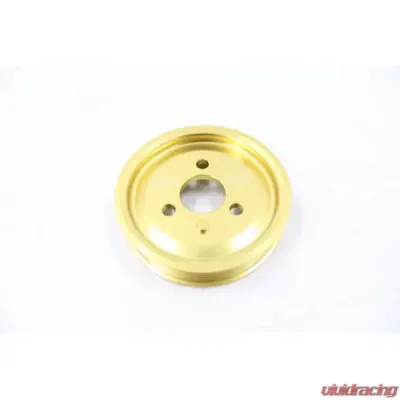 VTT Billet Power Steering Pulley BMW S65 - VTT-S65-PS-PULLEY-GLD
