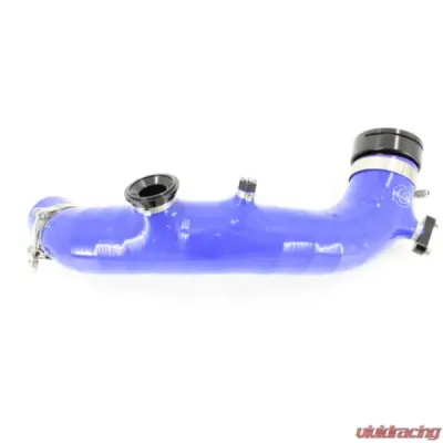 VTT BOV HKS Single Piece Silicone Cold Side Charge Pipe BMW E Series N54 335/135 2008-2010 - VTT-SILICONE-CP-N54-HKS-BLUE-2