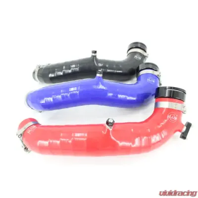 VTT BOV HKS Single Piece Silicone Cold Side Charge Pipe BMW E Series N54 335/135 2008-2010 - VTT-SILICONE-CP-N54-HKS-BLUE-2