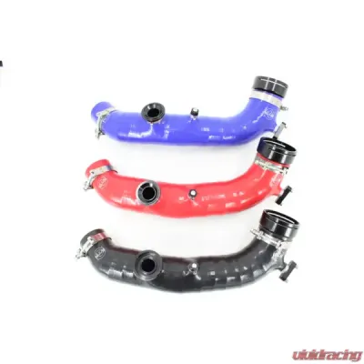 VTT BOV HKS Single Piece Silicone Cold Side Charge Pipe BMW E Series N54 335/135 2008-2010 - VTT-SILICONE-CP-N54-HKS-BLUE-2