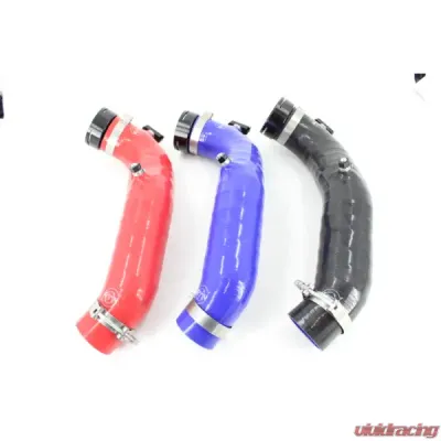 VTT BOV HKS Single Piece Silicone Cold Side Charge Pipe BMW E Series N54 335/135 2008-2010 - VTT-SILICONE-CP-N54-HKS-RED-2