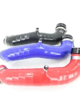 VTT BOV HKS Single Piece Silicone Cold Side Charge Pipe BMW E Series N54 335/135 2008-2010                                     - VTT-SILICONE-CP-N54-HKS-RED-2 - Image 5