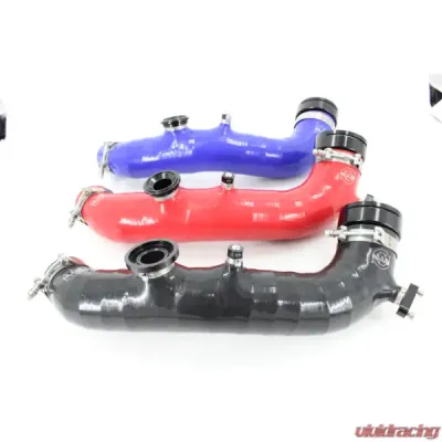 VTT BOV HKS Single Piece Silicone Cold Side Charge Pipe BMW E Series N54 335/135 2008-2010 - VTT-SILICONE-CP-N54-HKS-RED-2