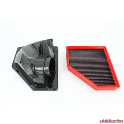 VTT Carbon Fiber Airbox Lid/Filter Kit Toyota Supra | BMW Z4 2019+ - VTT-SUPRA-CF-LID