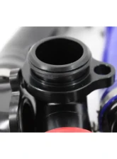 VTT Billet/Silicone Cylinder Head Hose BMW | Toyota 2017+                                     - VTT-SUPRA-UPPER-CYL-HOSE-BLUE - Image 3