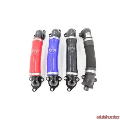 VTT Billet/Silicone Cylinder Head Hose BMW | Toyota 2017+ - VTT-SUPRA-UPPER-CYL-HOSE-RED