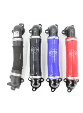 VTT Billet/Silicone Cylinder Head Hose BMW | Toyota 2017+                                     - VTT-SUPRA-UPPER-CYL-HOSE-RED - Image 6