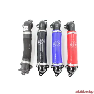 VTT Billet/Silicone Cylinder Head Hose BMW | Toyota 2017+ - VTT-SUPRA-UPPER-CYL-HOSE-RED