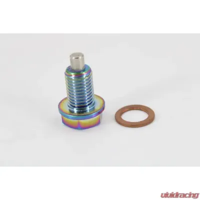 VTT M12x1.5 Burnt Titanium Magnetic Oil Drain Plugs - VTT-TI-DRAIN