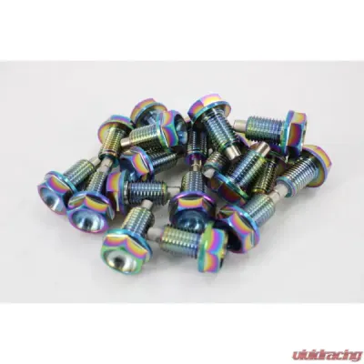 VTT M12x1.5 Burnt Titanium Magnetic Oil Drain Plugs - VTT-TI-DRAIN