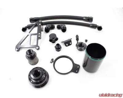 VTT -12 AN Billet High Flow Catch Can System - VTT-HF-CC-A9X-12